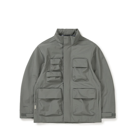 Snow Peak 3L Pertex Utility Waterproof Jacket - Grey