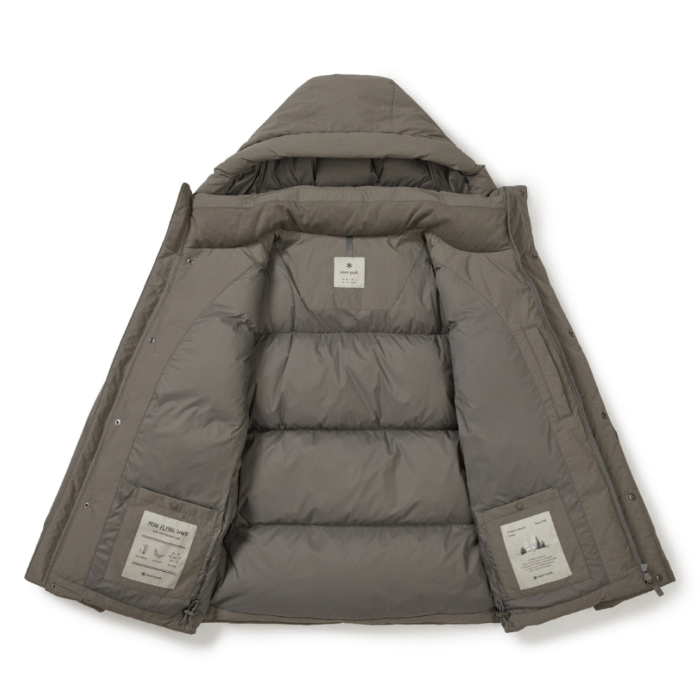 Snow Peak City Camper Down Jacket - Dark Khaki