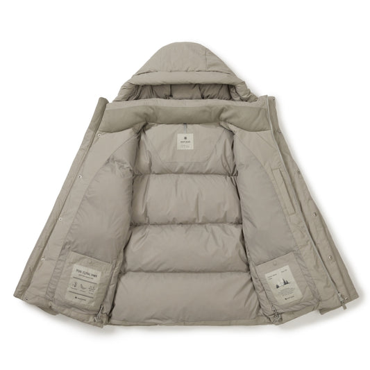 Snow Peak City Camper Down Jacket - Fog Gray