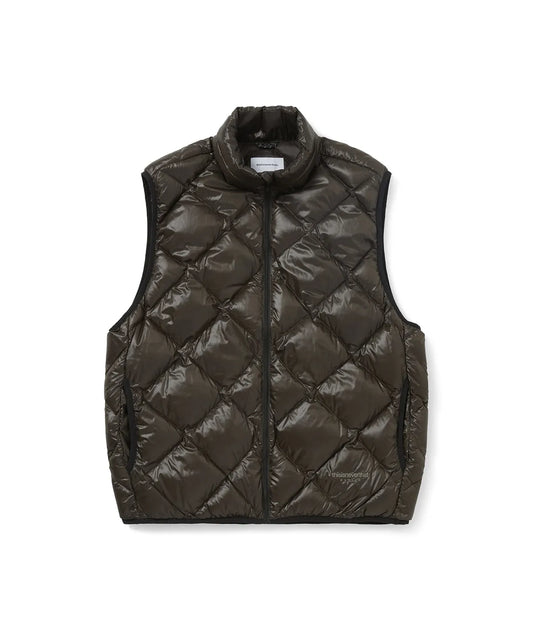 thisisneverthat PERTEX® Light Down Vest - Brown Black