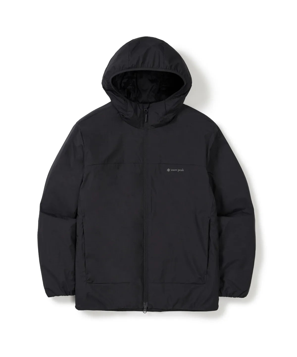 Snow Peak Summit Grid Primaloft Hood Jacket - Black