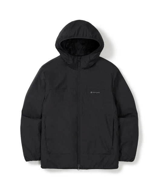 Snow Peak Summit Grid Primaloft Hood Jacket - Black