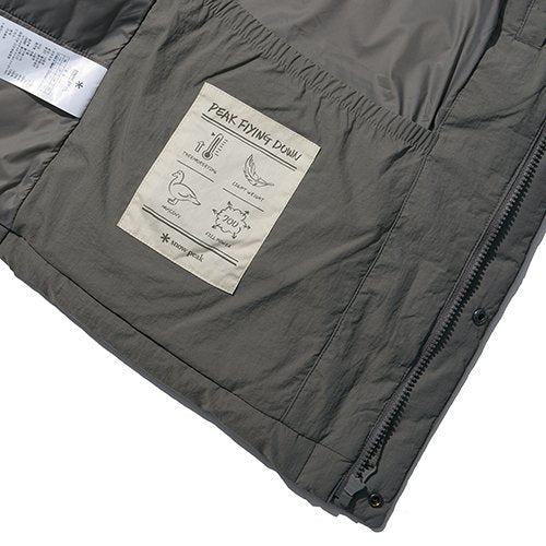 Snow Peak City Camper Heavy Down Jacket - Charcoal