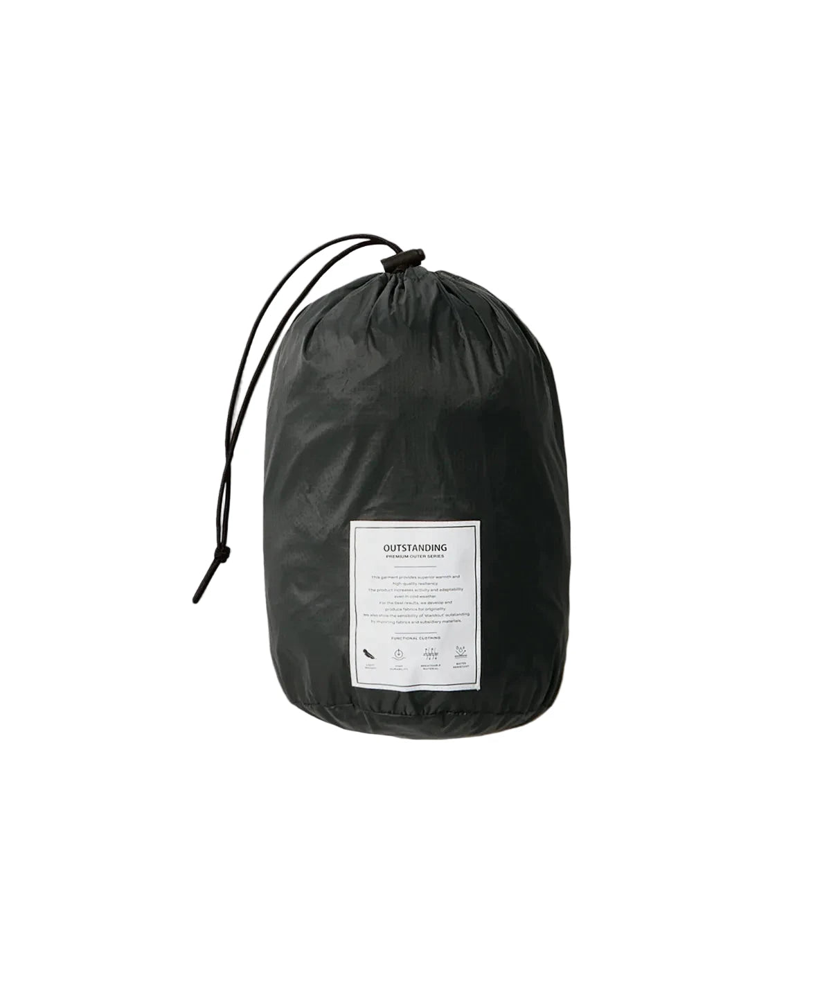 Outstanding & Co Polar Goose Down Jacket - Charcoal