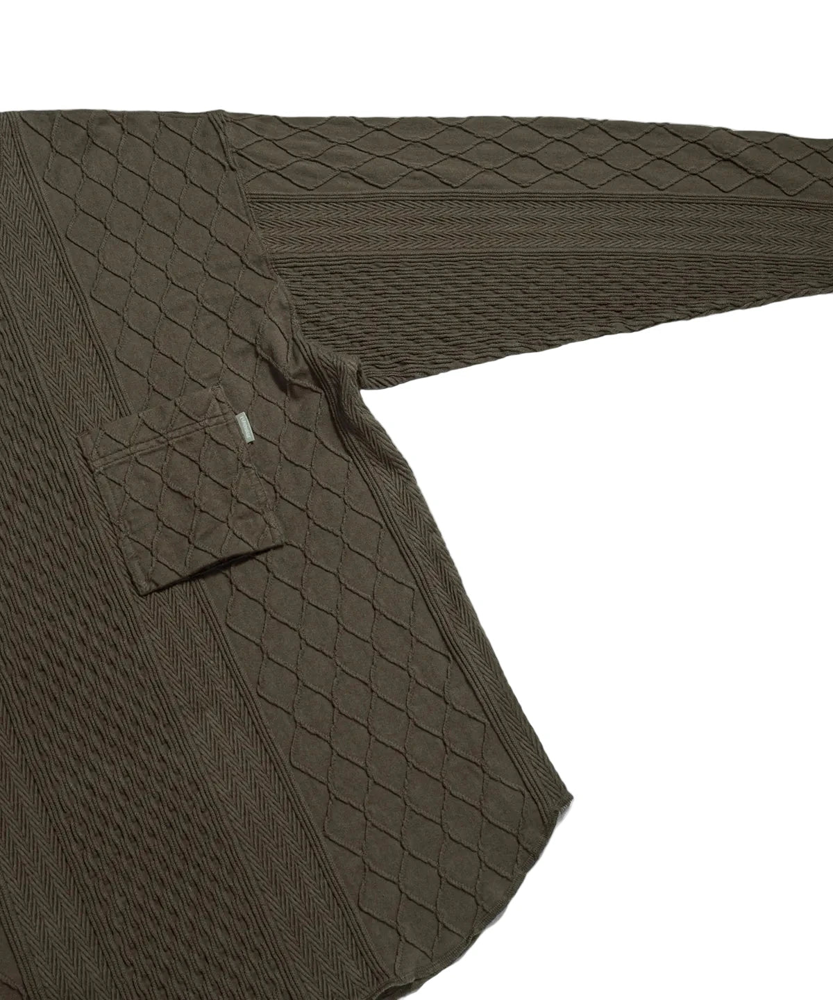 Espionage Multi Weave Jersey Knit -  Dark Mocha