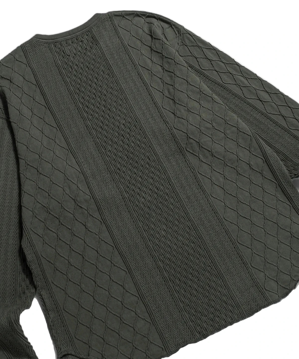 Espionage Multi Weave Jersey Knit - Rat Grey