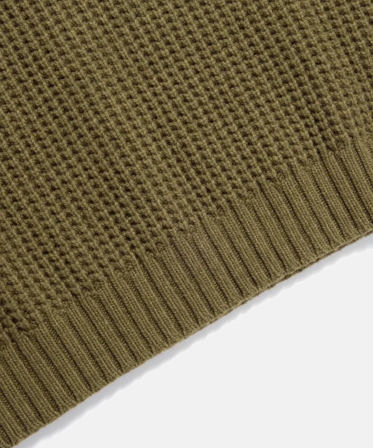 Espionage Heavyweight Waffle Knit Sweater - Cinnamon