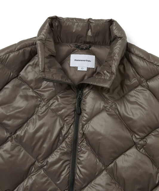 thisisneverthat PERTEX® Light Down Vest - Brown