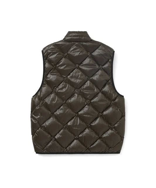 thisisneverthat PERTEX® Light Down Vest - Brown Black