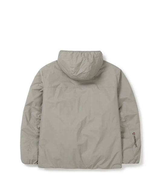 Snow Peak Summit Grid Primaloft Hood Jacket - Fog Grey