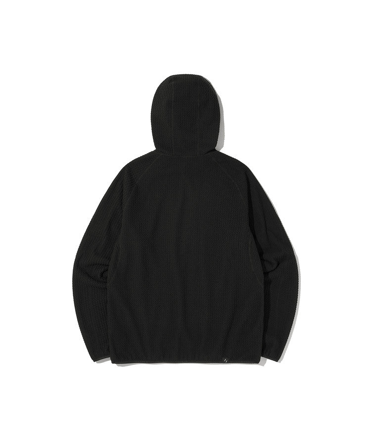 Welter Experiment Balaclava Calora Fleece Hoodie - Black