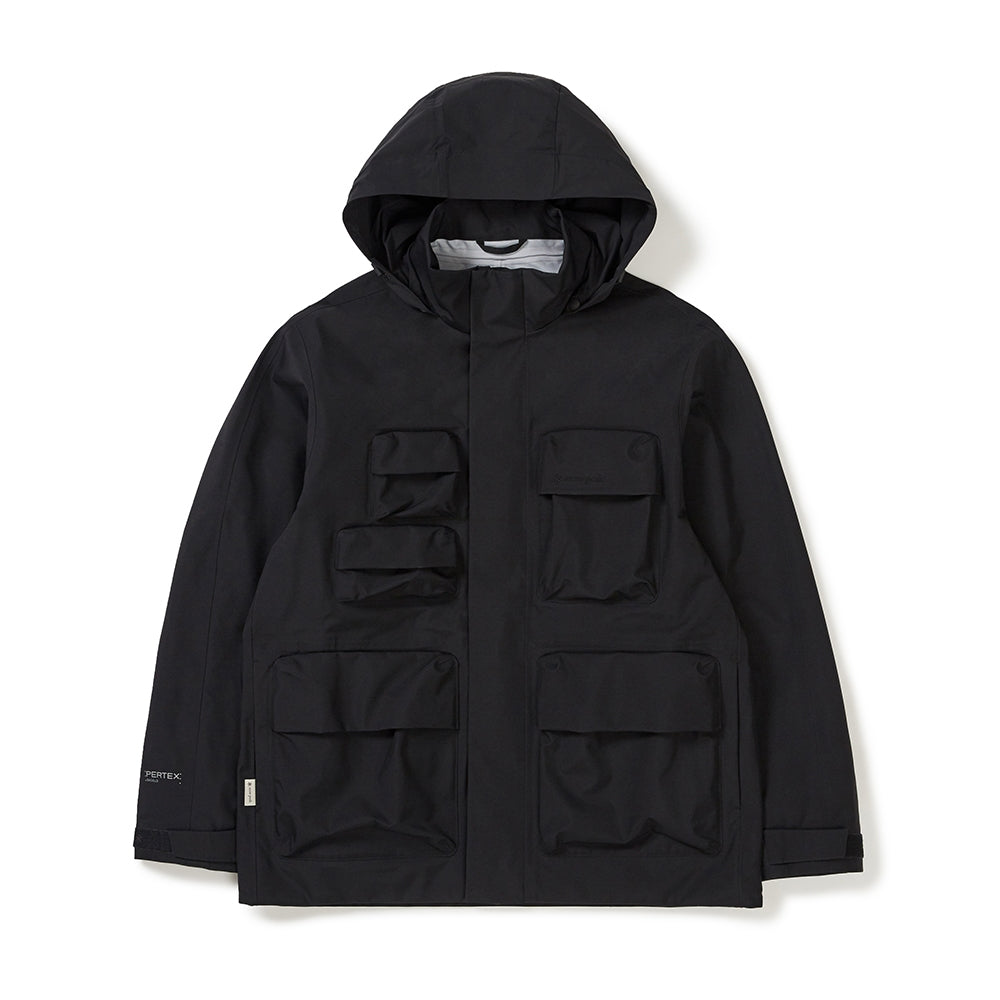 Snow Peak 3L Pertex Utility Waterproof Jacket - Black