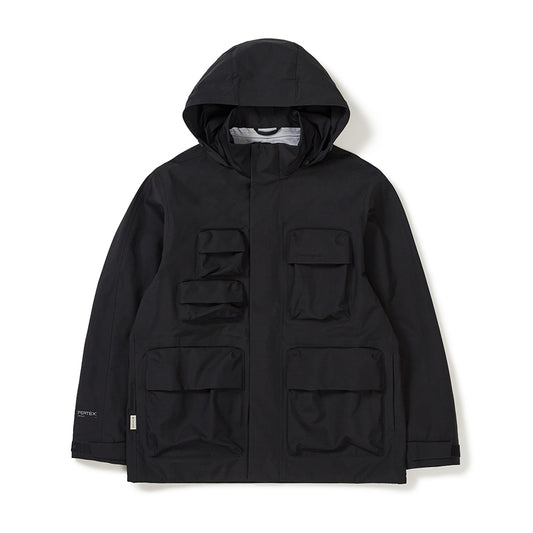 Snow Peak 3L Pertex Utility Waterproof Jacket - Black