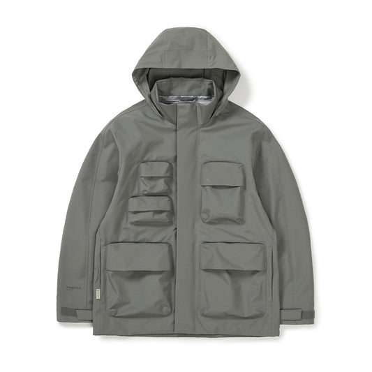 Snow Peak 3L Pertex Utility Waterproof Jacket - Grey