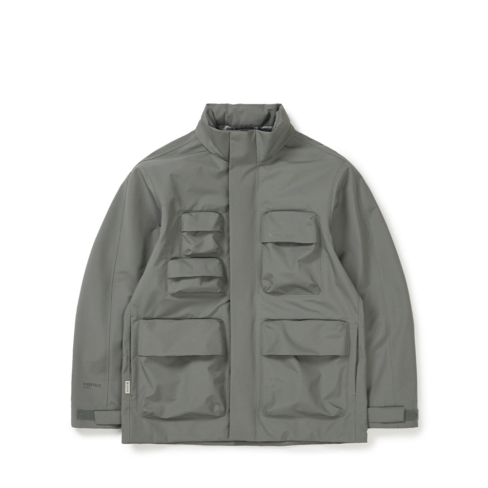 Snow Peak 3L Pertex Utility Waterproof Jacket - Grey