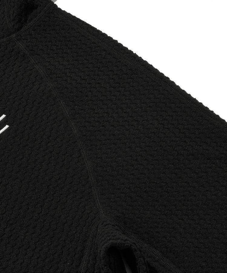 Welter Experiment Balaclava Calora Fleece Hoodie - Black