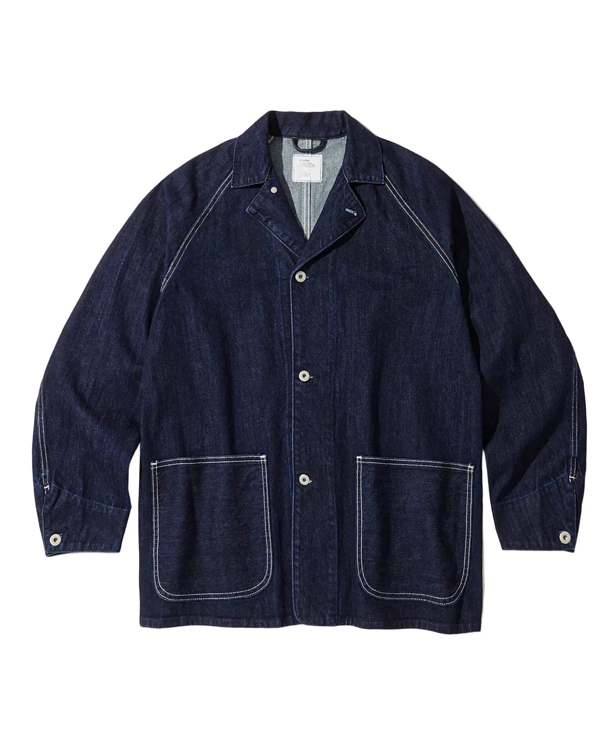 Outstanding & Co Polar WW2 Denim Chore Jacket - Indigo
