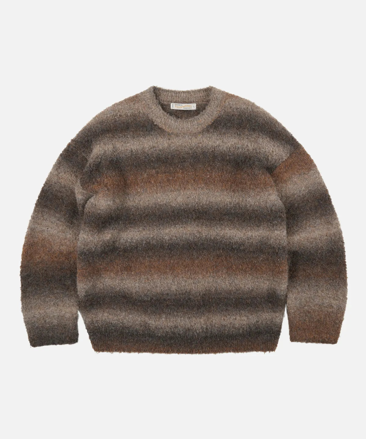 FrizmWorks Gradation Boucle Knit - Brown
