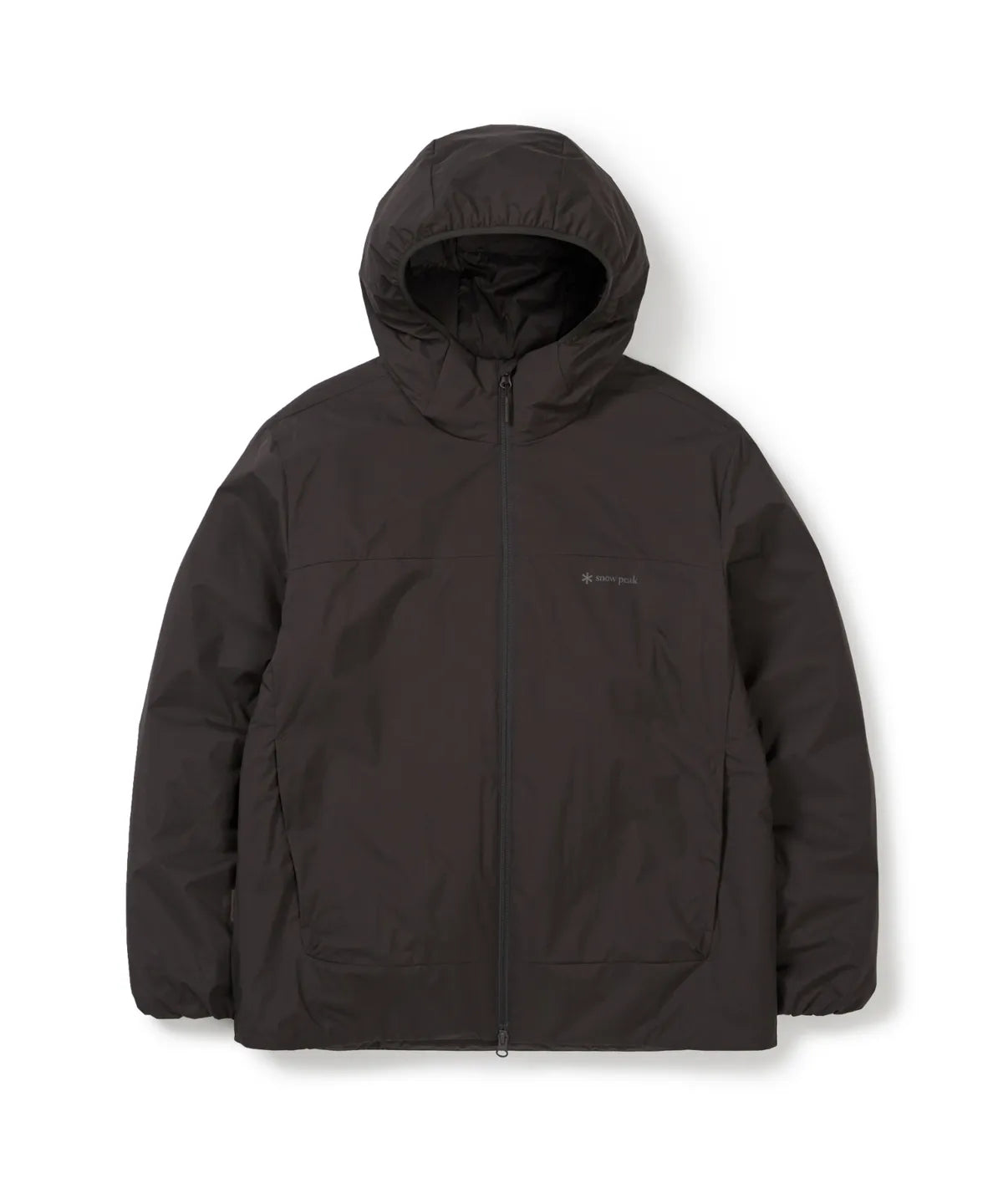 Snow Peak Summit Grid Primaloft Hood Jacket - Khaki Brown