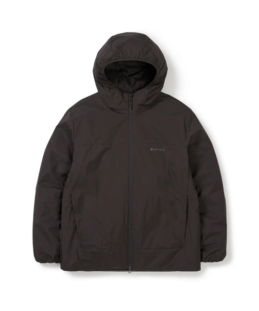 Snow Peak Summit Grid Primaloft Hood Jacket - Khaki Brown