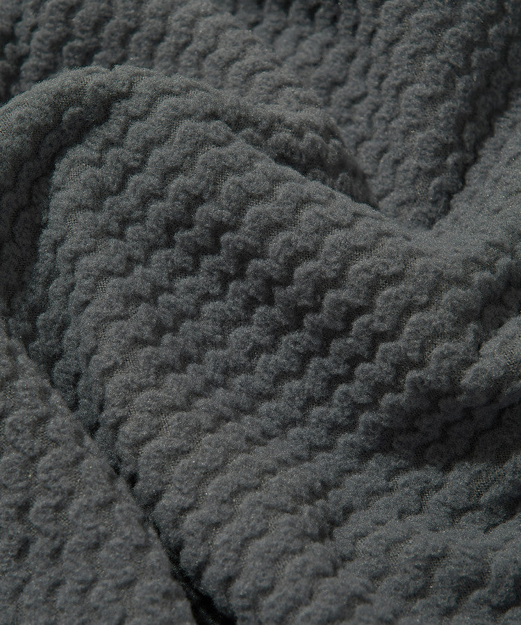 Welter Experiment Balaclava Calora Fleece Hoodie - Charcoal