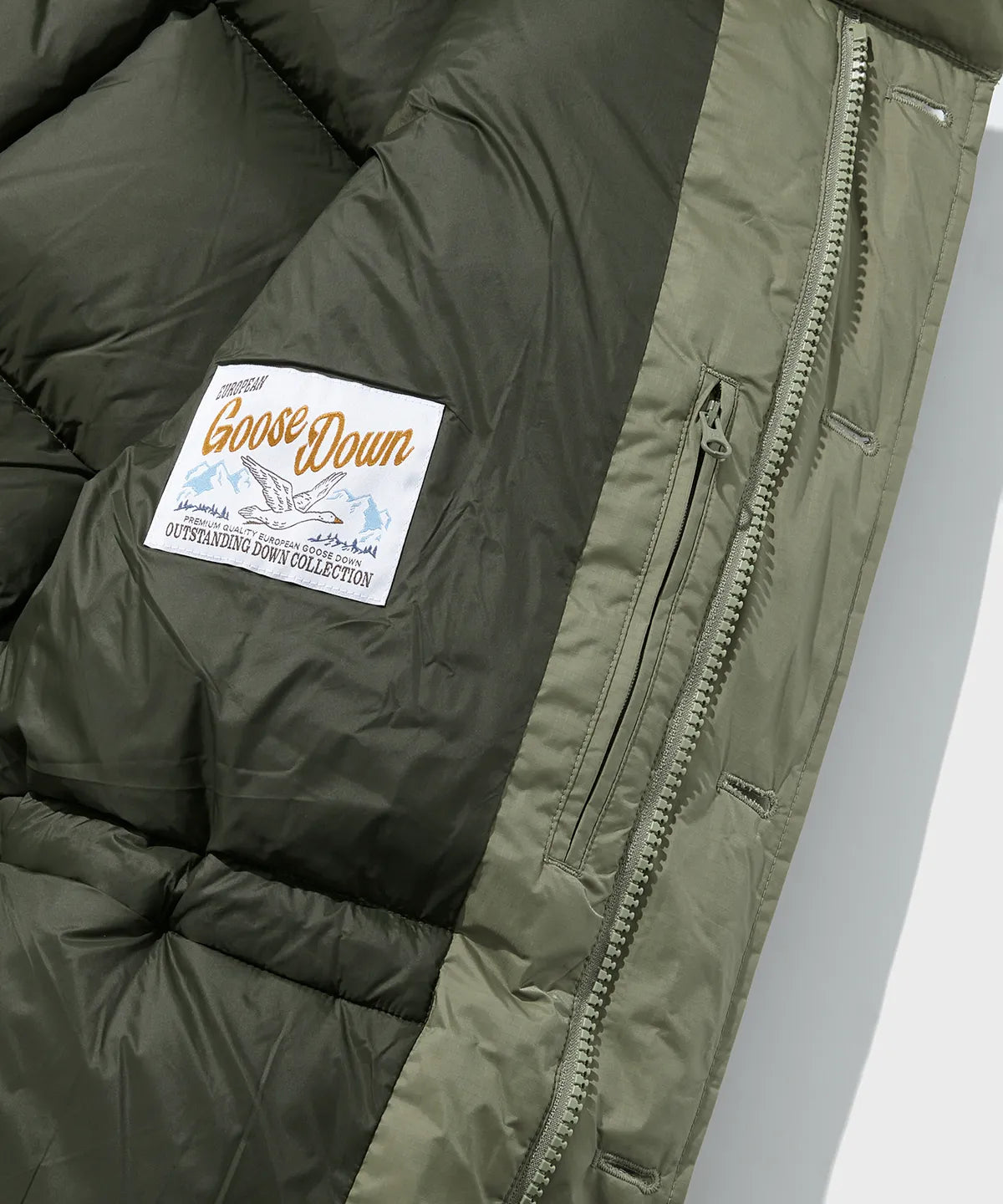 Outstanding & Co. Karakoram Goose Down Parka - Khaki Beige