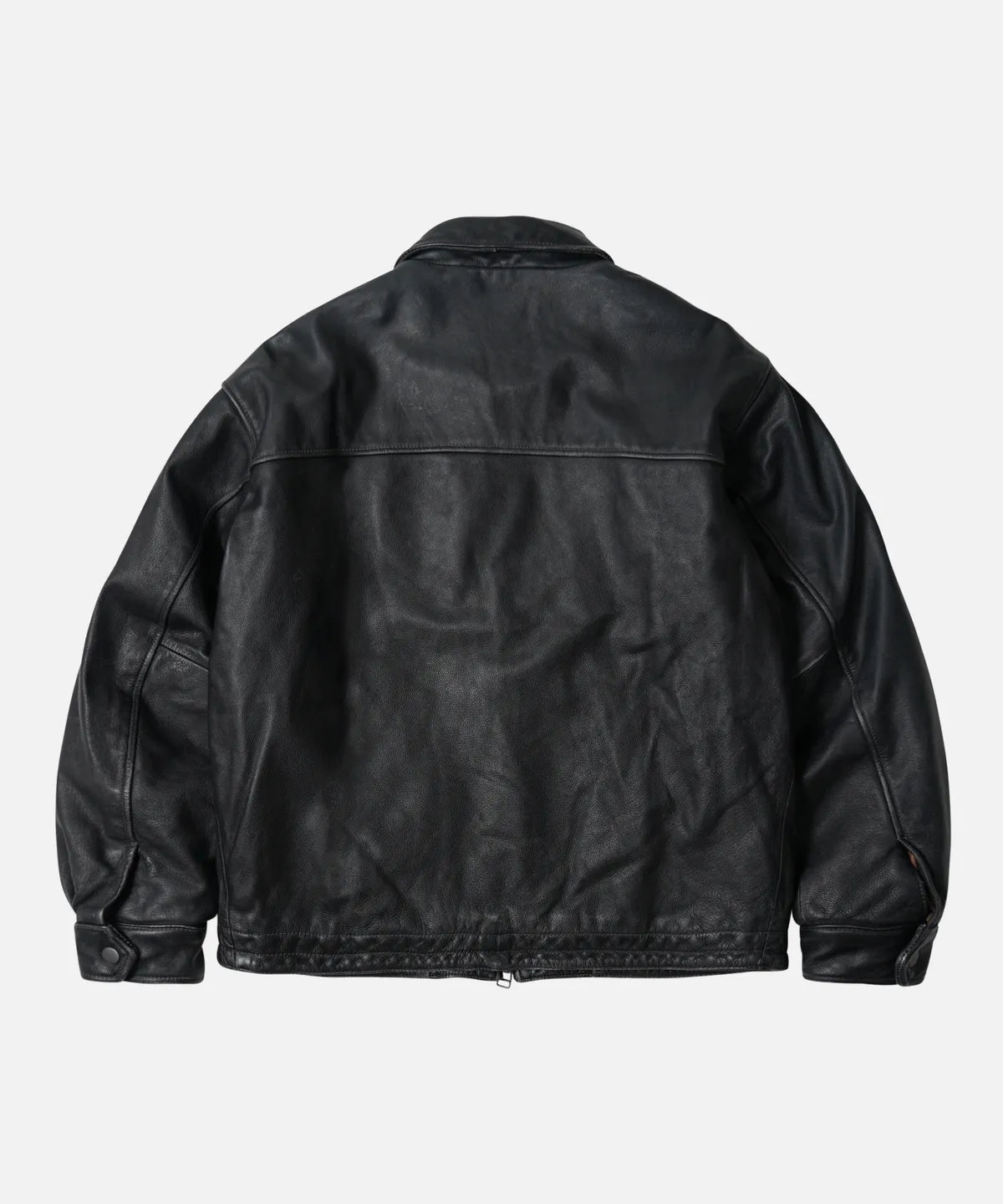 FrizmWorks Destroyed Cow Leather Jacket - Black