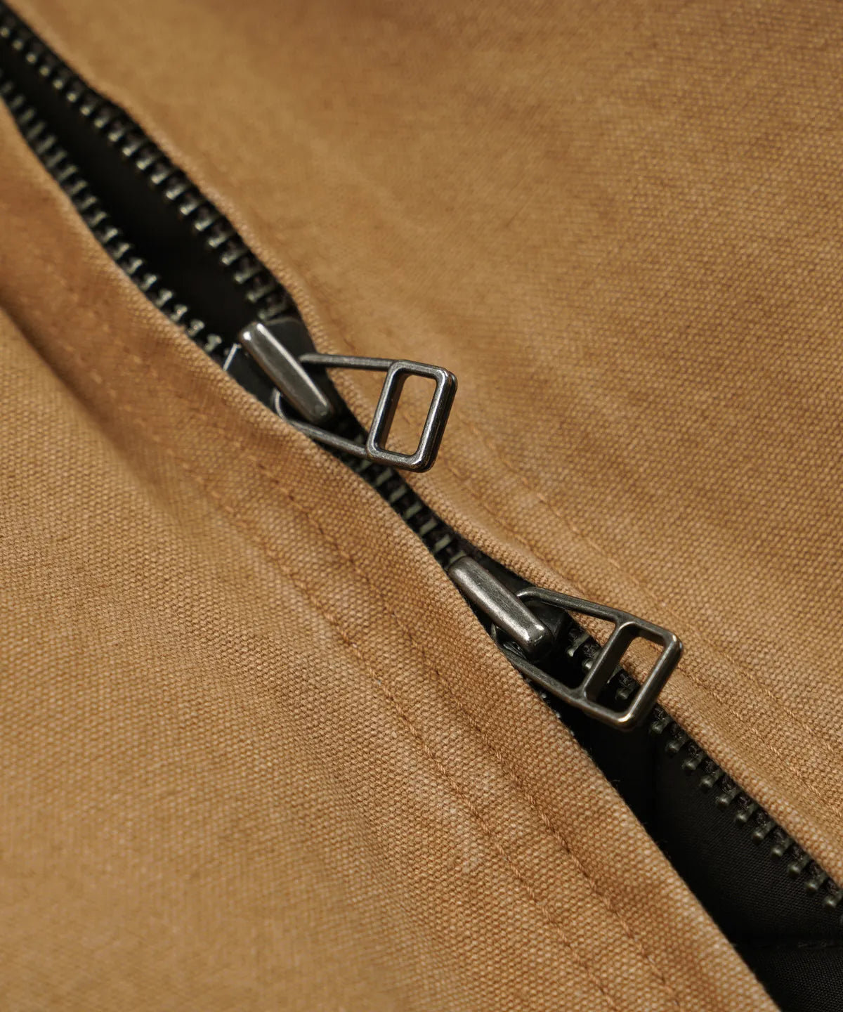 FrizmWorks Heavy Canvas Destroyed Work Jacket - Tan