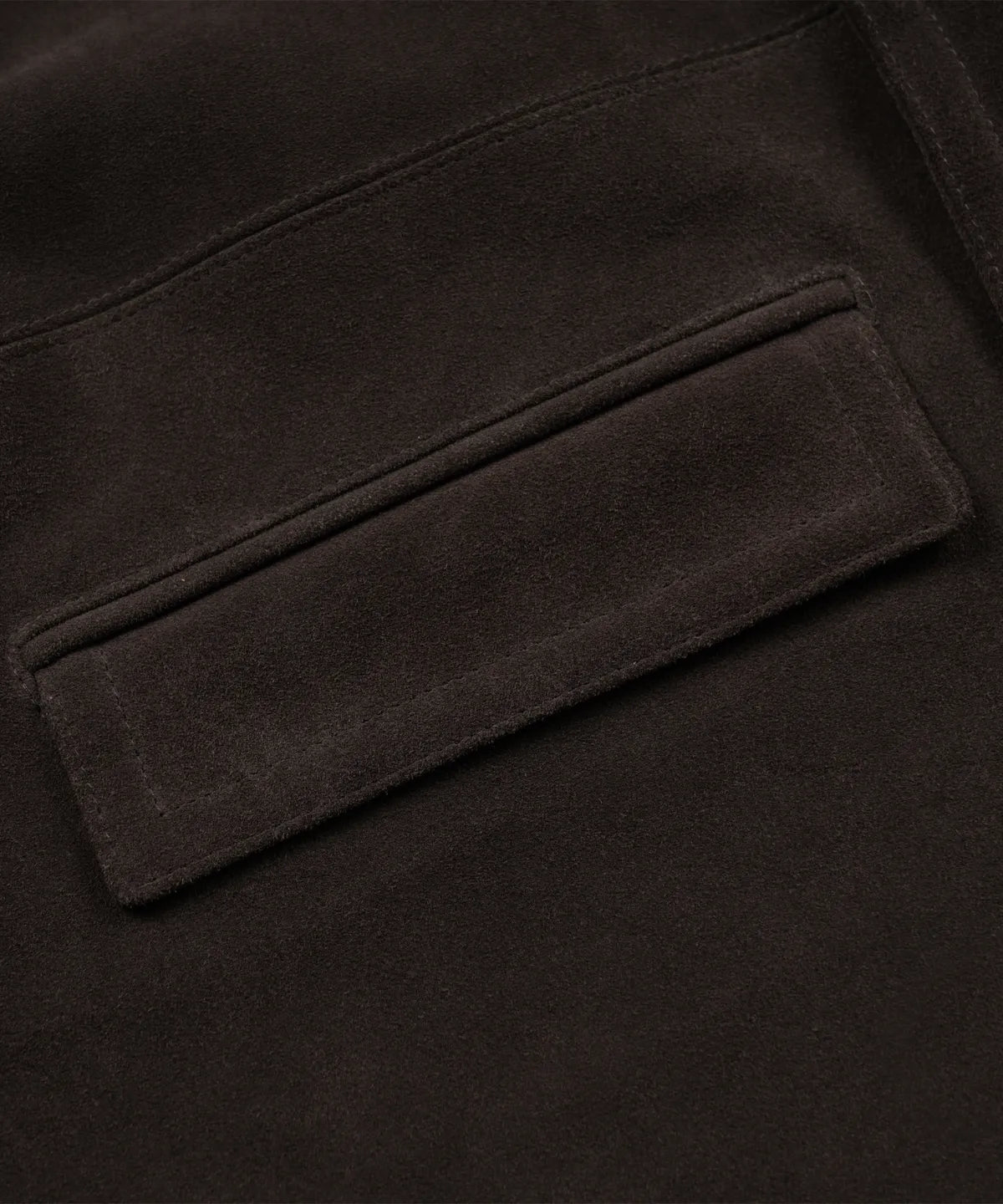 FrizmWorks Suede French Car Coat - Brown