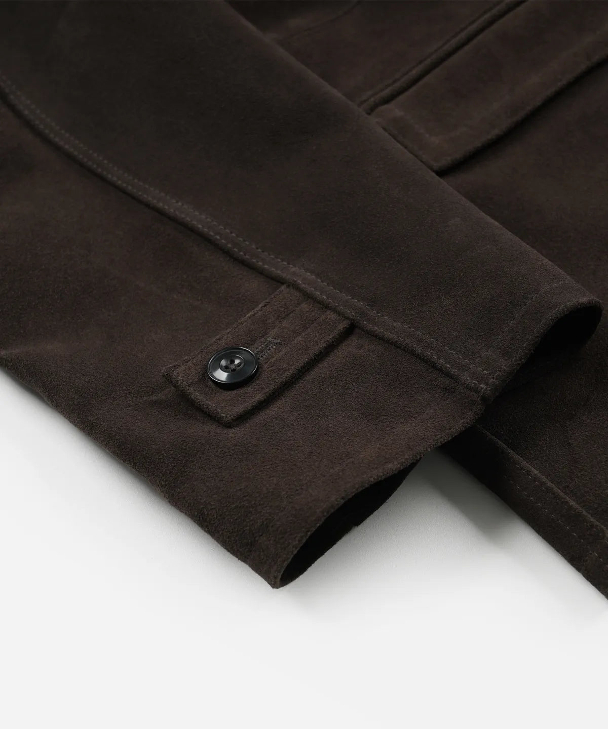 FrizmWorks Suede French Car Coat - Brown