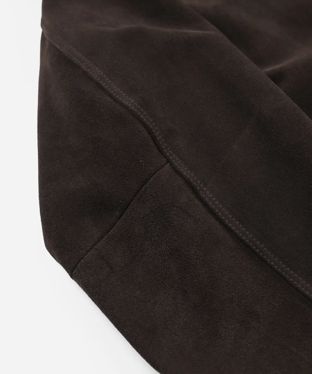 FrizmWorks Suede French Car Coat - Brown