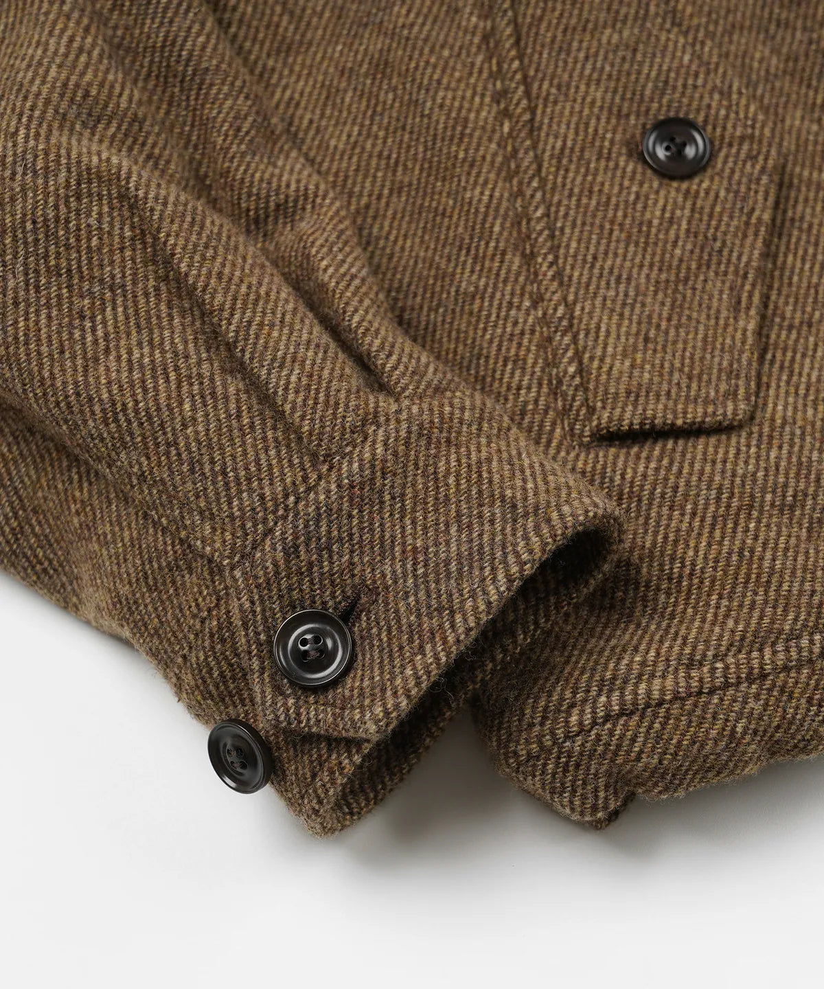 FrizmWorks Wool Harrington Jacket - Brown