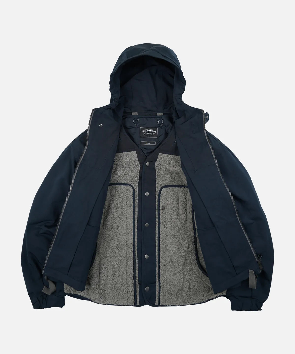 FrizmWorks Smock Parka - Navy