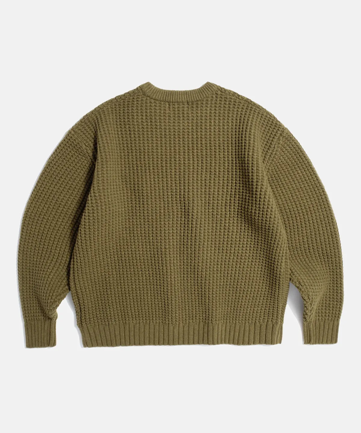 Espionage Heavyweight Waffle Knit Sweater - Cinnamon