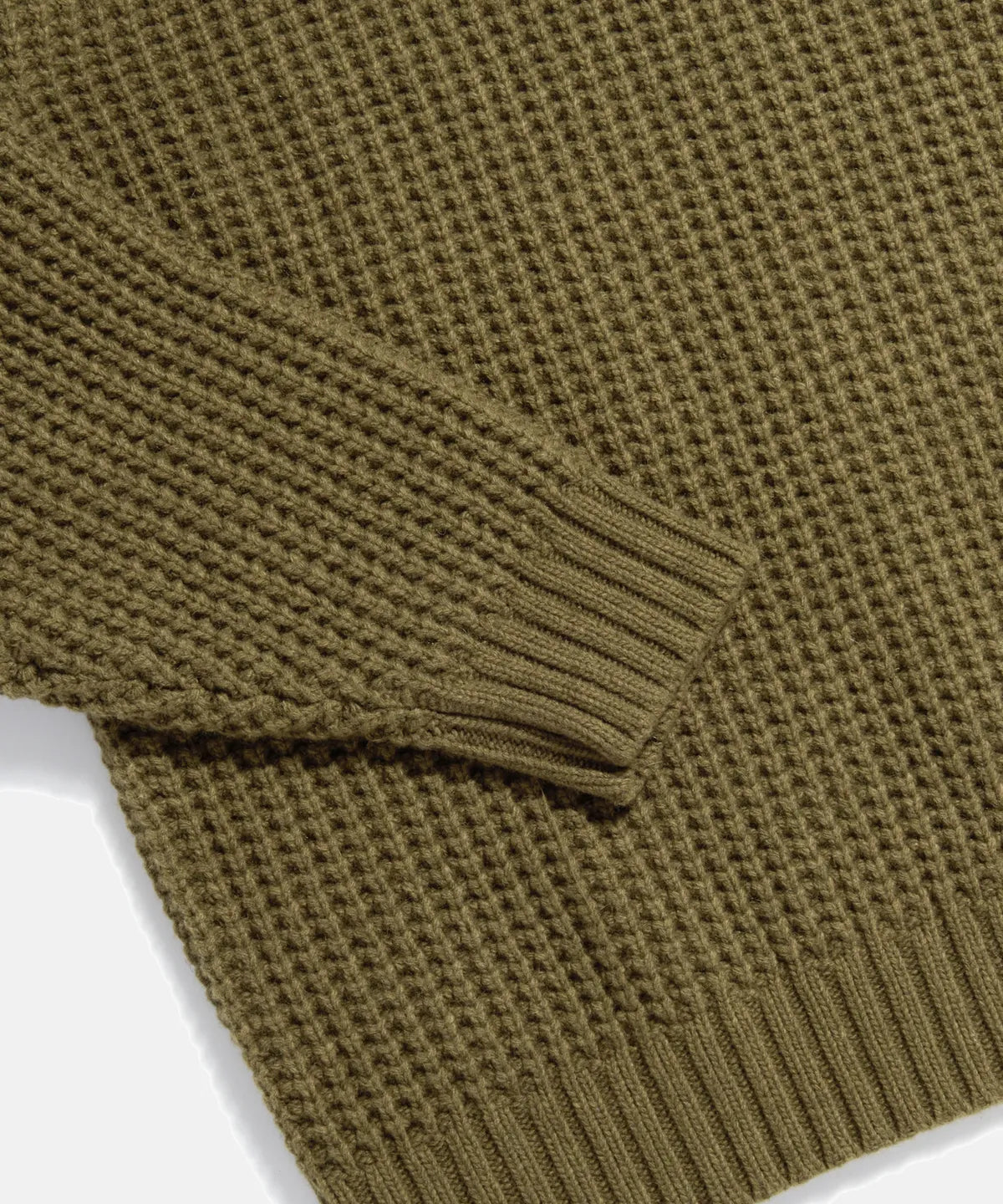 Espionage Heavyweight Waffle Knit Sweater - Cinnamon