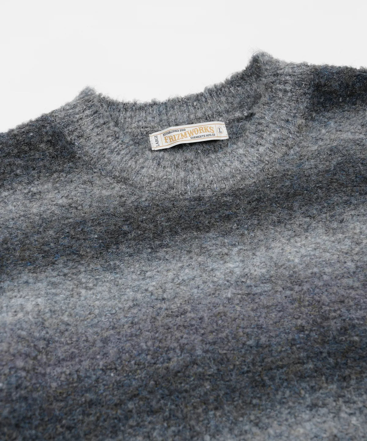 FrizmWorks Gradation Boucle Knit - Grey