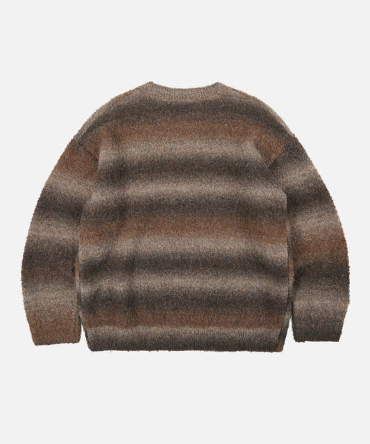 FrizmWorks Gradation Boucle Knit - Brown