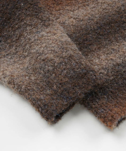 FrizmWorks Gradation Boucle Knit - Brown