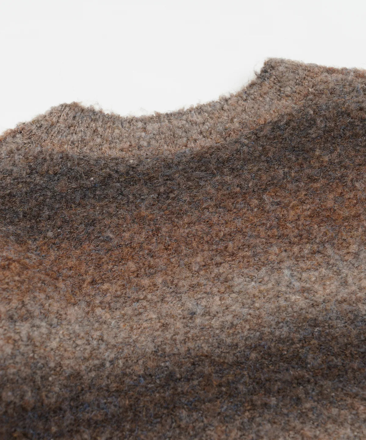 FrizmWorks Gradation Boucle Knit - Brown