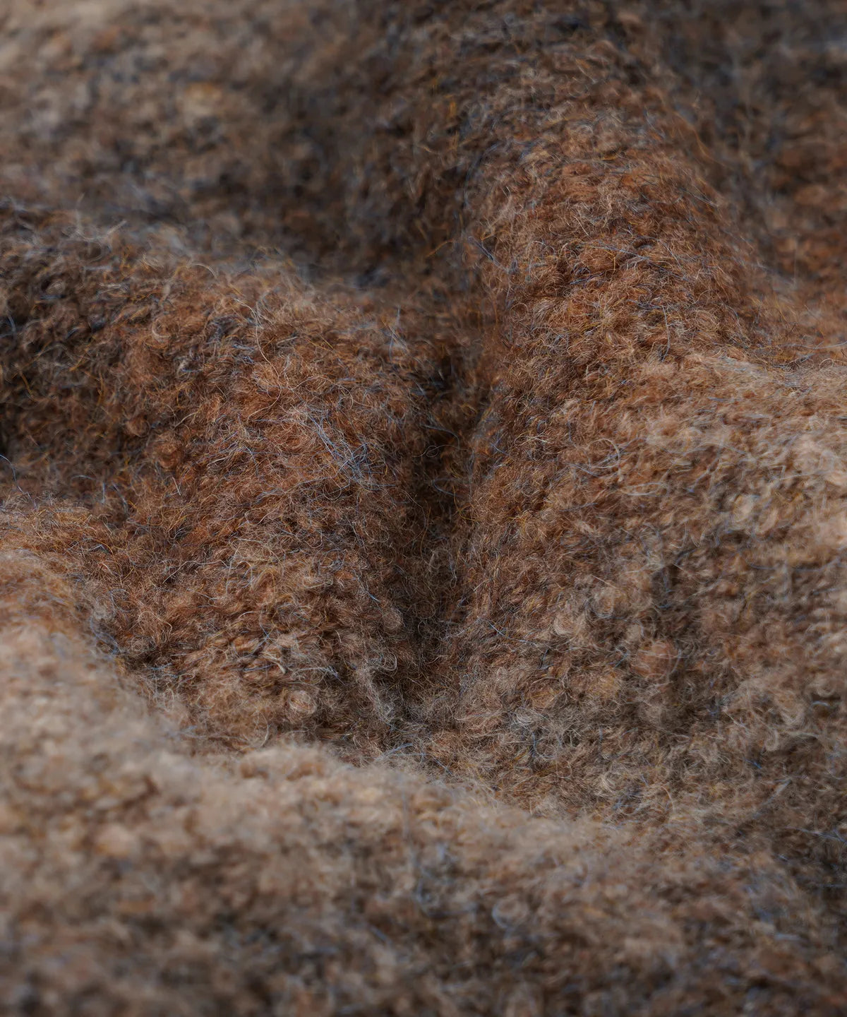 FrizmWorks Gradation Boucle Knit - Brown
