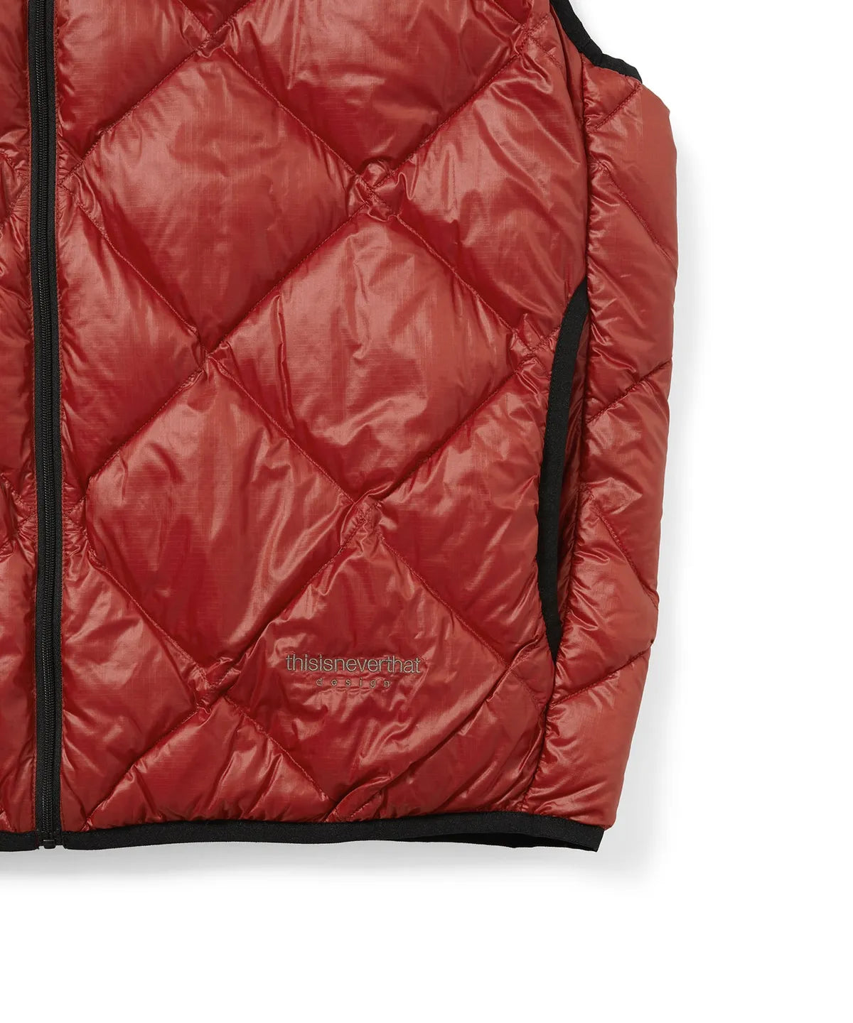 thisisneverthat PERTEX® Light Down Vest - Red