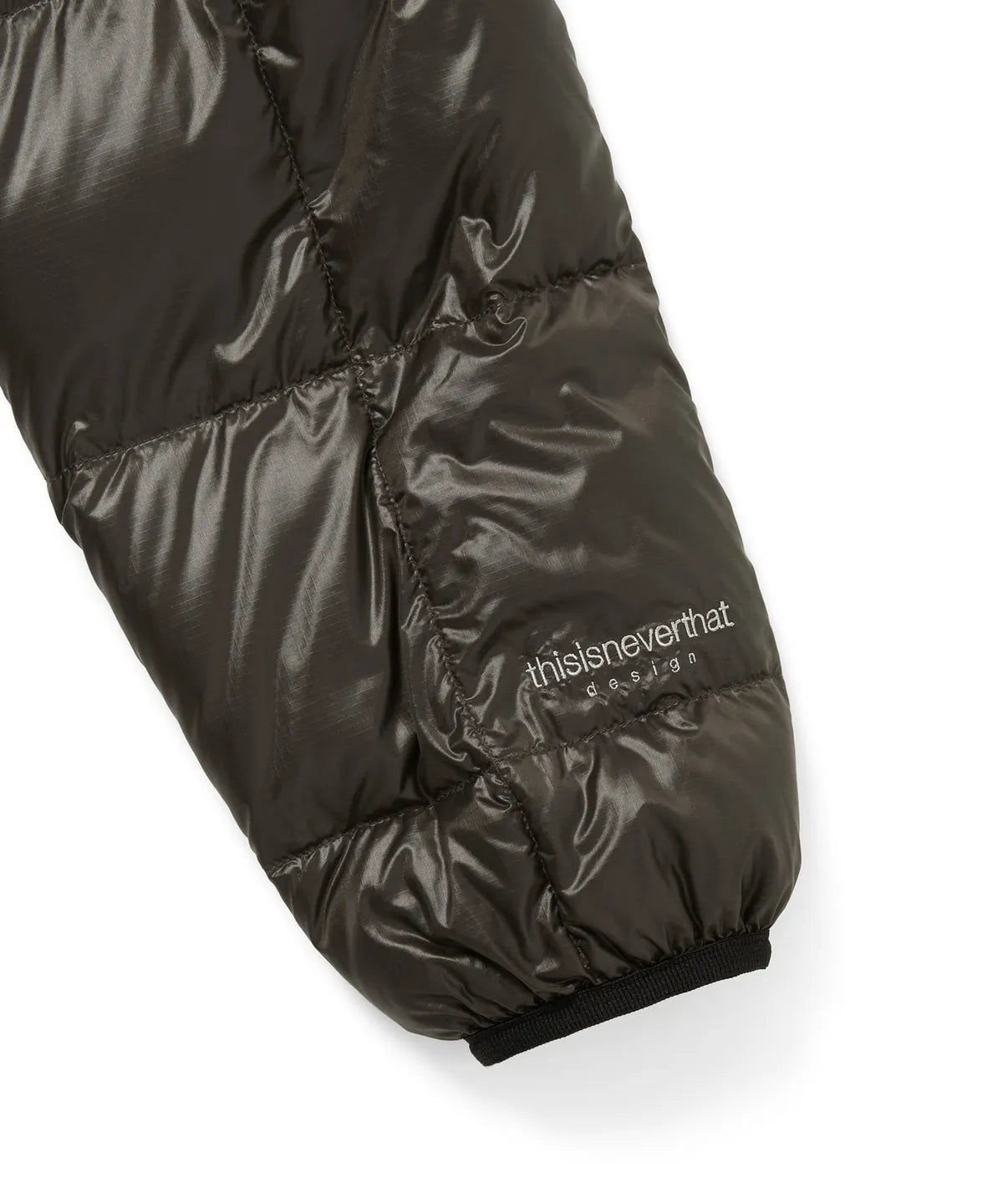 thisisneverthat PERTEX® Light Down Jacket - Brown Black