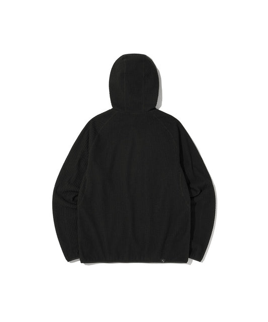 Welter Experiment Balaclava Calora Fleece Hoodie - Black